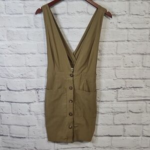 Sienna Sky Olive Jumper Mini Dress